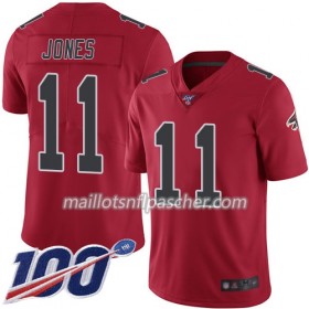 Maillot Atlanta Falcons Julio Jones 11 Nike Rouge 100th - Homme